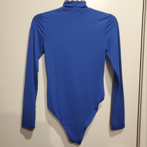 Ambiance Royal Blue Bodysuit Small - Picture 3 of 4